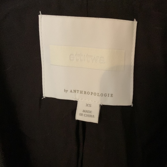 Ett:Twa for Anthropologie Black with Gold Sequins Sweater - Picture 3 of 7